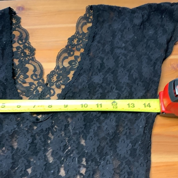 Unbranded long nightgown with lace top and solid bottom - Picture 7 of 8